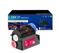 C-EXV 21 Toner Haute Capacité 0452B002 0453B002 0454B002 0455B002 Compatible avec Canon IR C2550 C2880 C3080 C3380 C3580 - Noir 26000 Pages / Couleur 16000 Pages