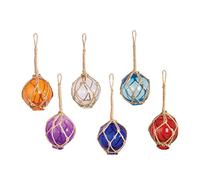 C&F Lot de 6 flotteurs de pêche en verre