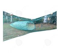 C Filet de pêche 10m largeur 1.5m haut filet de pêche petite maille avec flotteurs de chaîne en fer piège à crabe pliant pour rivièr