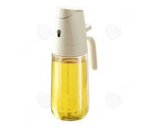 C Flacon pulvérisateur d'huile 23x11,9cm avec vaporisateur intégré et verre anti-fuite pour un accès facile sans se salir les mains