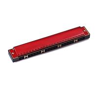 C For Harmonica Tremolo professionnel 24 trous pour adultes enfants débutants Harmonica C Harmonica bleu vert rouge or argent