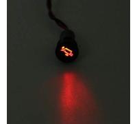 C-FUNN 12V 24V 36V 14Mm Symbole LED Tableau De Bord Avertissement Signal Lumière Voyant Voyant Bateau De Voiture - 014