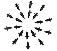 C-FUNN 20Pcs 7Mm Moto Carénage Rivet Garniture Panneau De Fixation Clips en Plastique pour Suzuki Garniture