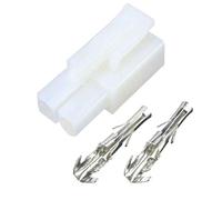 C-FUNN Connecteur Mâle Plug & 2 Bornes Femelles pour Chargeur De Batterie Optimate Accumate