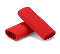 C-FUNN Couvre-Guidon Moto en Mousse Anti-Vibration Confort Rouge Universel