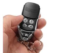 C-FUNN Porte-Clés De Porte De Garage 4 Boutons Porte-Clés À Télécommande pour 433 MHz Nice Flor-S