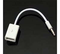 C-FUNN Voiture Mp3 Aux 3.5 Mm Mâle Audio Plug À Femelle USB 2,0 Convertisseur Câble