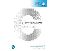 C How to Program – Avec études de cas sur les applications et les systèmes – Édition mondiale