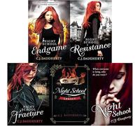 C J Daugherty Night School Series ( 1-5) Collection 5 Books Set(Night School, Resistance, Endgame, Fracture, Legacy)