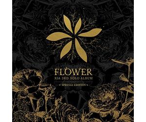 C-JES Entertainment Xia Junsu (Jyj) - Flower [Special Edition] CD+DVD+48P Photobook+Extra Gift Photocard