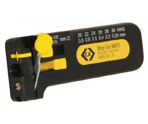 C.K 330012 Outil à dénuder capacités Diamètres 0,25/0,30/0,40/0,50/0,60 et 0,80 mm