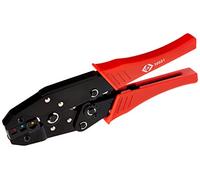 C.K 430021 Pince à sertir à cliquet pour Cosses isolées capacité 0,5-6 mm²