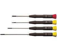 C.K antistatique (ESD) Jeu de tournevis 4 pièces vis à fente, cruciforme Phillips