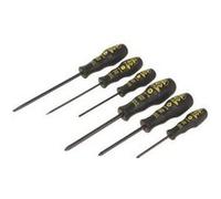 C.K Tools Jeu de tournevis antistatique (ESD) 6 pièces – vis à fente et cruciforme Phillips