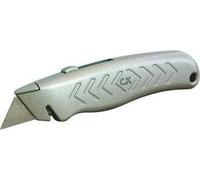 C.K Cutter, à lame rétractable, lame : 0,6 mm avec porte-lame magnétique et encoche pour couper le cordon (T0956-1)