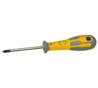 C.K Dextro T49112-2 pour l'atelier Tournevis cruciforme PH 2 Longueur de la lame: 100 mm DIN ISO 8764