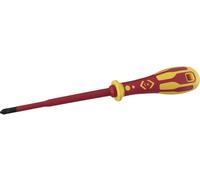 C.K Tools Tournevis cruciforme Dextro T49243-1 VDE PZ 1 Lame 100 mm DIN ISO 8764