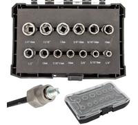 C.K Jeu de douilles extractrices de boulons 3/8'' à torsion de 13 pièces CK T4361