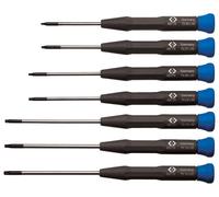 C.K pour l'électronique et la mécanique de précision Jeu de tournevis 7 pièces 6 pans intérieurs (TX