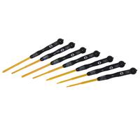 C.K pour l'électronique et la mécanique de précision Jeu de tournevis 7 pièces vis à fente