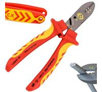 C.K RedLine 2025 Edition VDE CombiCutter 3, coupe-câble électrique allemand, pince coupante latérale, dénudeuse, cintreuse et cisaille à vis, coupe-câble électrique robuste, cisaille d'électricien, CK