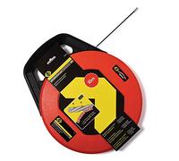 C.K Spira-Flex Super Flexible 10m Tire Fil Electrique Kit Rétractable, 4mm Ø Aiguille Tire Fils Electricien, Baguette Tire Cable Rod Electrique, Baguettes Passe Cable, Câble de Fil Tirant, CK T5510