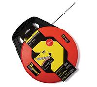 C.K Spira-Flex Super Flexible 20m Tire Fil Electrique Kit Rétractable, 4mm Ø Aiguille Tire Fils Electricien, Baguette Tire Cable Rod Electrique, Baguettes Passe Cable, Câble de Fil Tirant, CK T5520