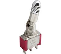 C & K Switches 7201L1PD9AV2BE Interrupteur à levier 20 V/AC, 20 V/DC 0.4 A 2 x On/On 1 pc(s) Bulk
