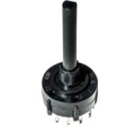 C & K Switches A12405MNCQE Commutateur rotatif 125 V, 125 V/DC 2.50 A Positions de commutation 4 1 x 90 ° 1 pc(s)