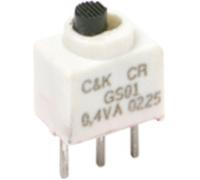 C & K Switches GS02MSABE Interrupteur à glissière 20 V 1 x On/Off 1 pc(s) Tape