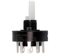C & K Switches R10015RS02Q Commutateur rotatif 125 V, 125 V/DC 5 A Positions de commutation 10 1 pc(s)