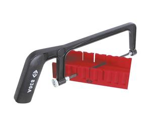 C.K T0837 Monture de petite scie à métaux professionnelle + Boîte à onglet 150 mm