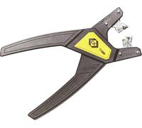 C.K Tools Pince à Dénuder Automatique pour Câbles Plats PVC, Retire Gaine et Isolation, 0,75 à 2,5 mm², Largeur Max 12 mm, Lames Interchangeables, Installations Électriques, Second Œuvre Pro, CK T1260
