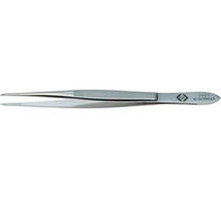 C.K T2301 Pince brucelle de précision émoussée, fine 115 mm