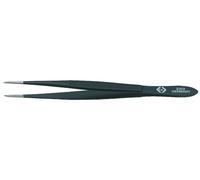 C.K T2302 Pince brucelle de précision émoussée, fine 115 mm