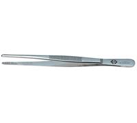 C.K T2307 Pince brucelle de précision émoussée, fine 145 mm