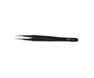 C.K T2340D antistatique (ESD) Pince brucelle ESD 3c SA-ESD pointue, plate 110 mm