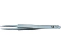 C.K T2360 Pince brucelle de montage 2a SA plate, ronde, fine 120 mm