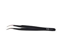 C.K T2361D antistatique (ESD) Pince brucelle ESD 7a SA-ESD pointue, courbée, fine 120 mm