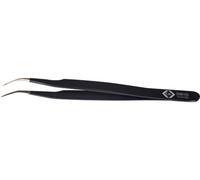 C.K T2361D antistatique (ESD) Pince brucelle ESD 7a SA-ESD pointue, courbée, fine 120 mm