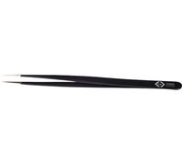 C.K T2368D Pince brucelle ESD SS SA-ESD pointue, effilée, extra-fine 140 mm