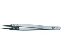 C.K T2391 Pince brucelle de montage 5CF pointue, fine, extra mince 130 mm