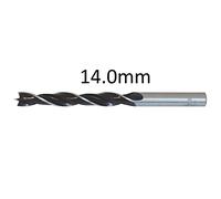 T3035 14 Foret pour le bois 14 mm Longueur totale 151 mm tige cylindrique