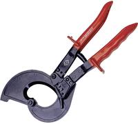 C.K T3678 Coupe-câble à cliquet Adapté pour (technique d'isolation) câbles armés d'acier, câbles en alu et en cuivre, à 1 ou
