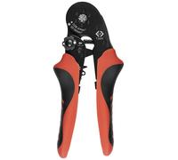 Pince à sertir à cliquet auto-réglable pour les embouts de câbles, 0,08-16 mm²