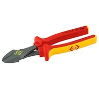 C.K T37021 200 Pince coupante diagonale RedLine VDE à grand effet de levier 200 mm