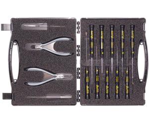 C.K T3707DX Jeu doutils pour les bricoleurs en valise 14 pièces