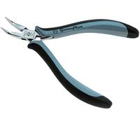 C.K T3767D 120 antistatique (ESD) Pince à bouts pointus coudée à 45° 130 mm