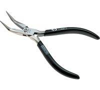 C.K T3769 pour lélectronique et la mécanique de précision Pince à bouts pointus coudée à 45° 145 mm