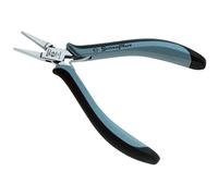 C.K T3770 1D120 antistatique (ESD) Pince à becs plats droite Acier carbone 130